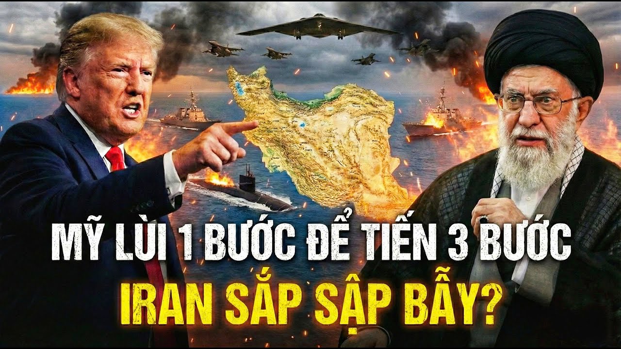 Vì Sao Trump Ra Lệnh Hủy Tấn Công Iran? Máy Bay Đã Cất Cánh, Trump Chờ Đợi Điều Gì?