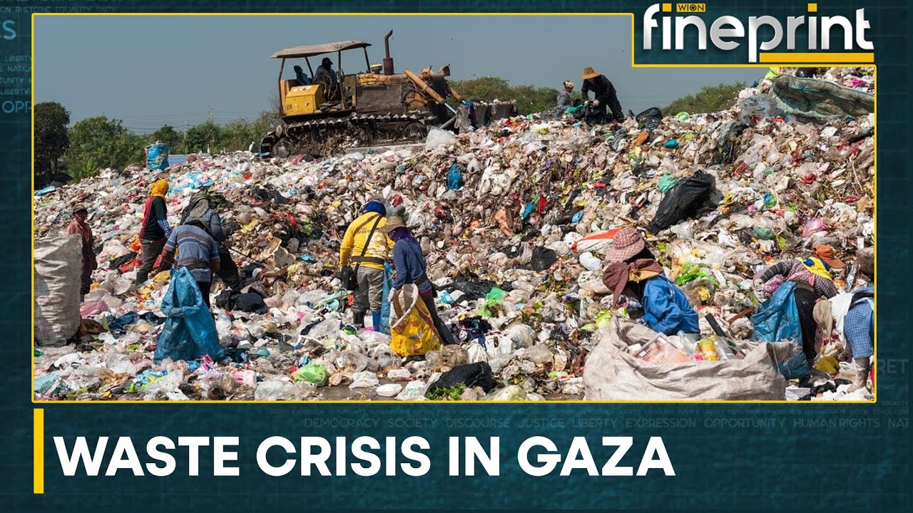 Israel-Hamas War: Waste crisis deepens in Gaza's Khan Younis | WION Fineprint