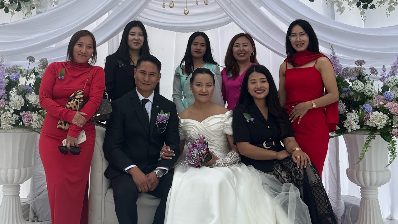 Attending another wedding with my crazy friends at Liyai village | Buni weds Livei ♥️