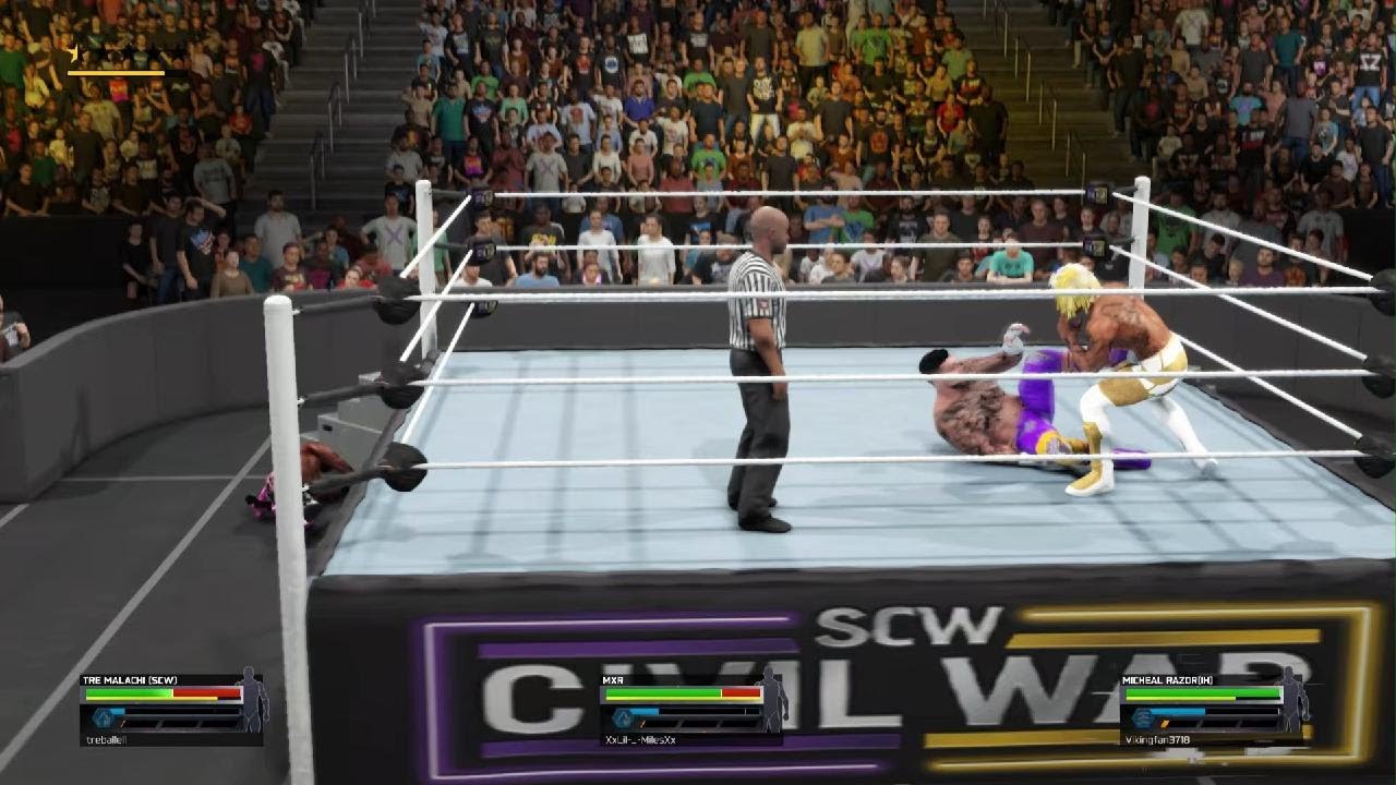 MICHEAL THE IRONHEART RAZOR VS THE AURAFARMER MXR VS TRE MALICHAI FOR THE SCW WORLD CHAMPIONSHIP 