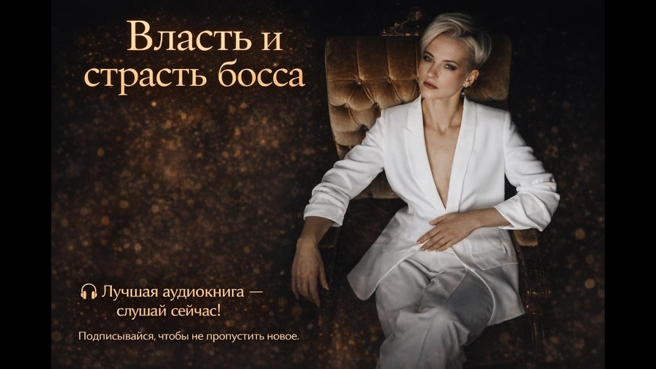 Аудиокнига - Власть и страсть босса 🔥ПОЛНЫЙ ЛЮБОВНЫЙ РОМАН !