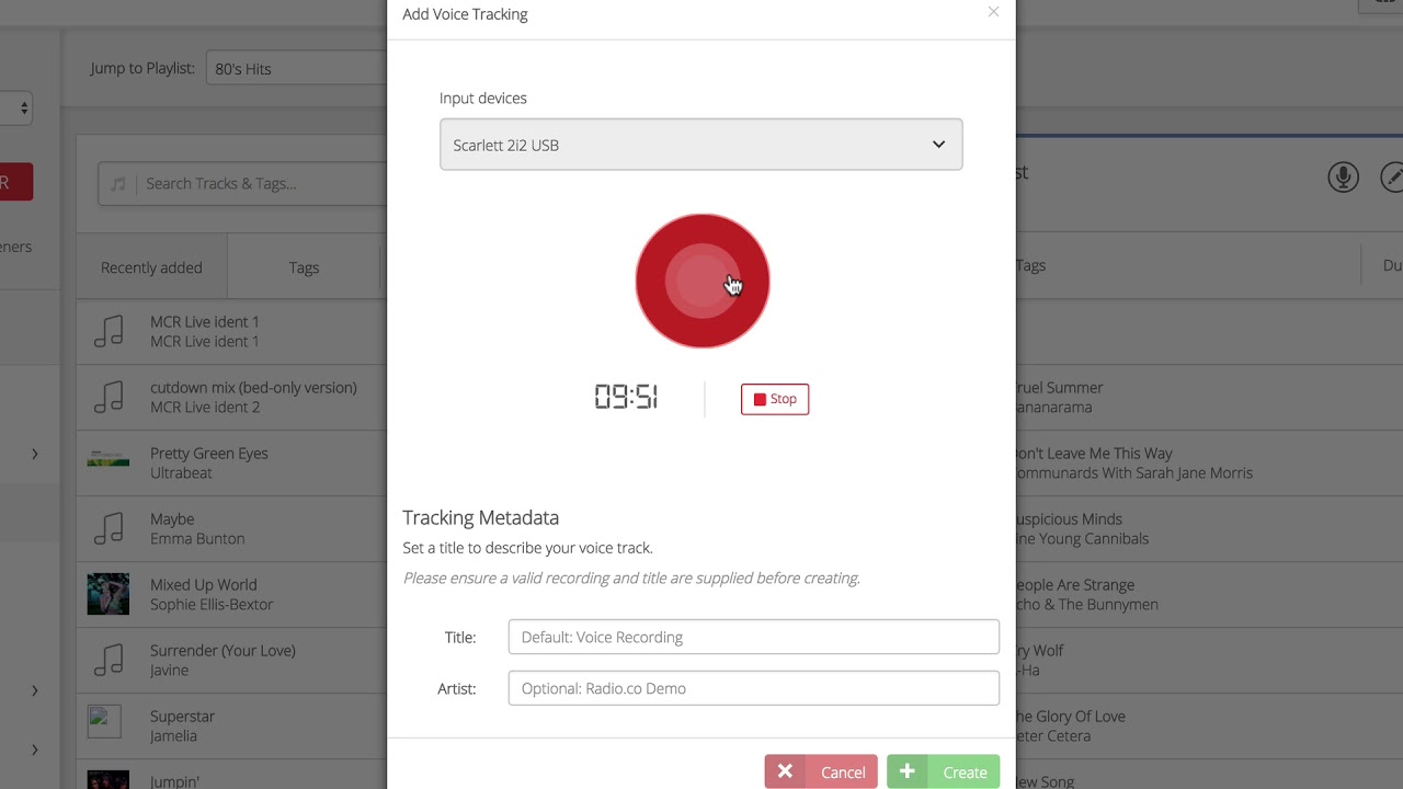 Record Live Broadcasts, Voice Tracking, & Better Scheduling with Radio.co