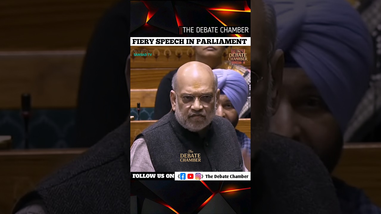 Rahul Gandhi's fiery speech in Parliament - Amit Shah - Narendra Modi - BJP #shorts