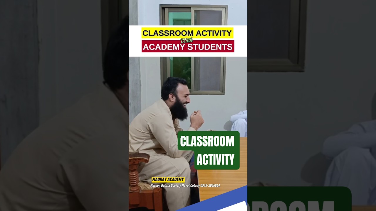 Classroom activities at 