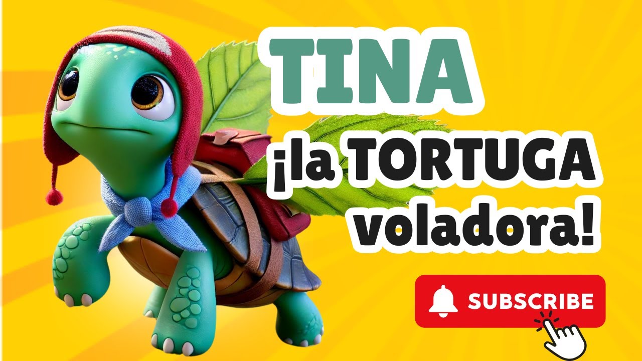 ✨Cuento de Tina, &iexcl;la tortuga voladora! 🚀🐢 ✨