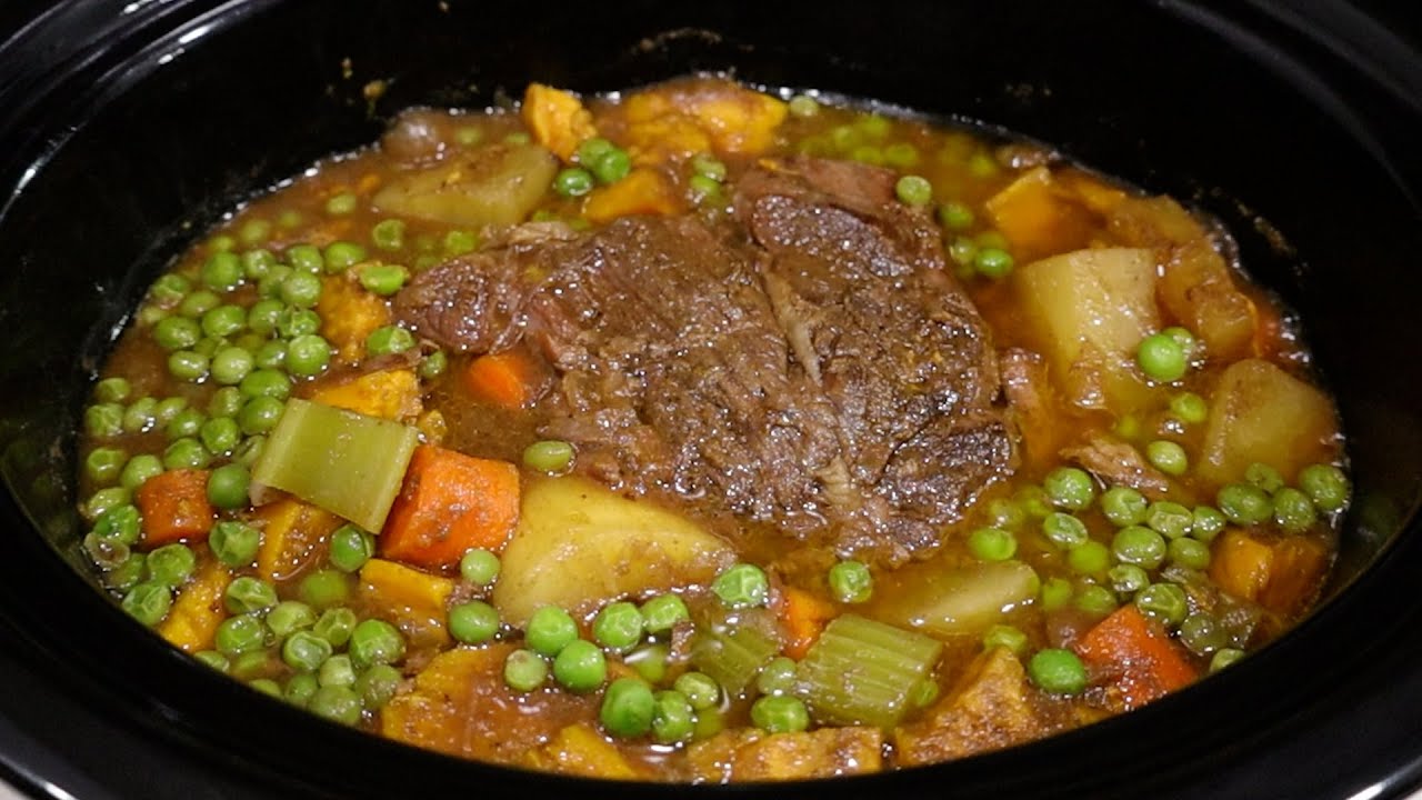 Easy Homemade Pot Roast Recipe in the Slow Cooker