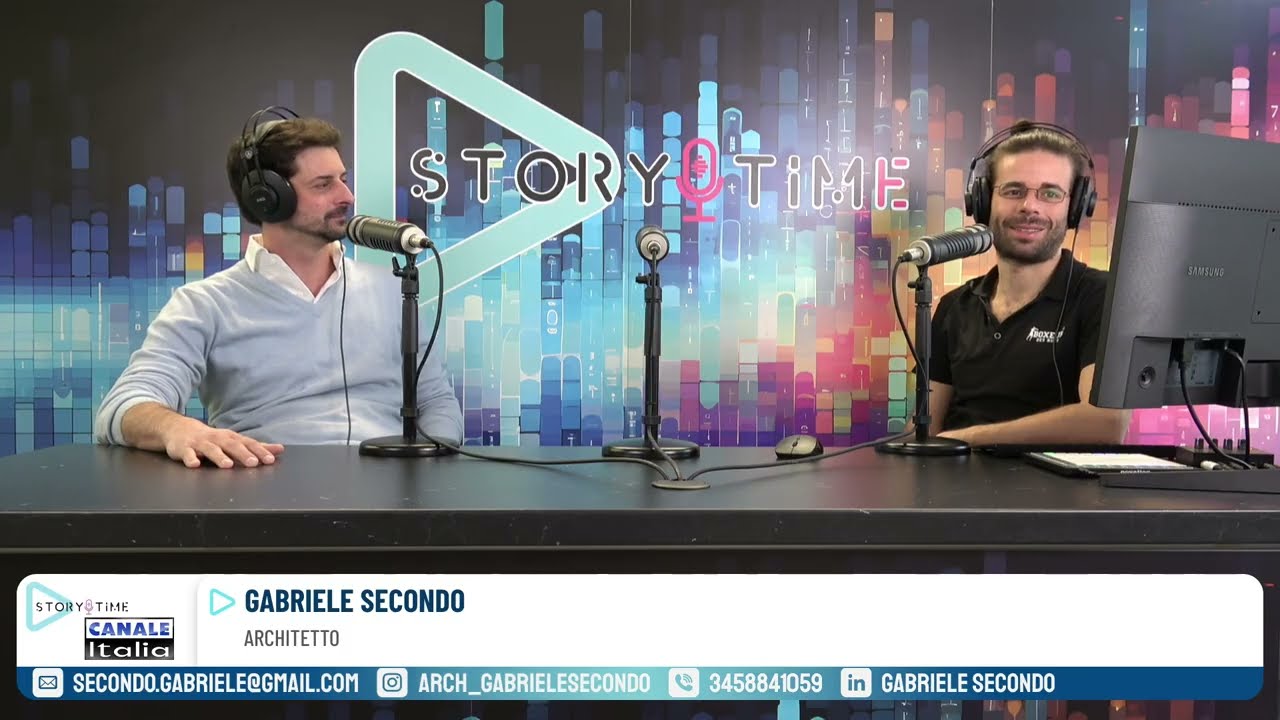 🎙️ Gabriele Secondo - Architetto | Storytime – Evoluzione Radio