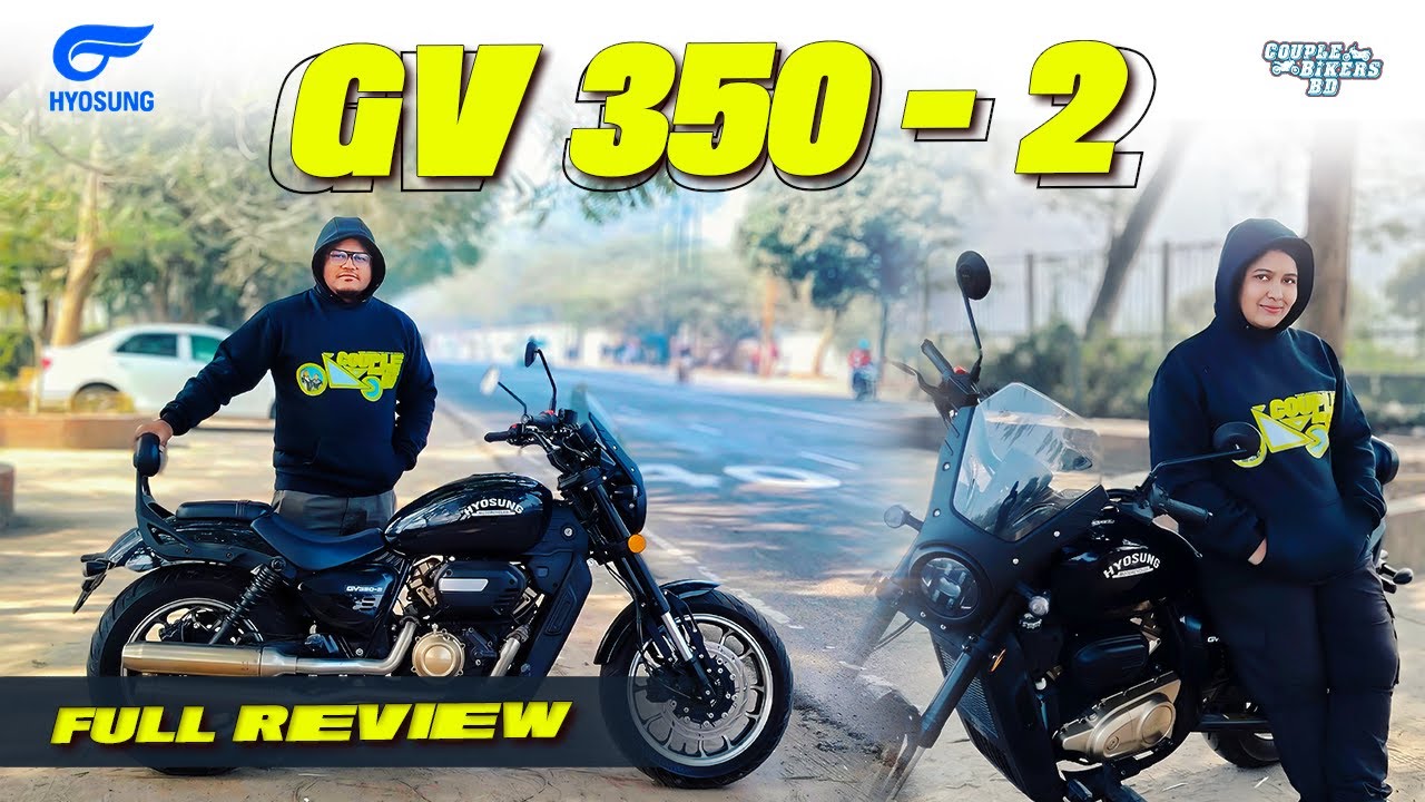 Hyosung GV 350 - 2 | V-Twin Engine | Full Review Bangla