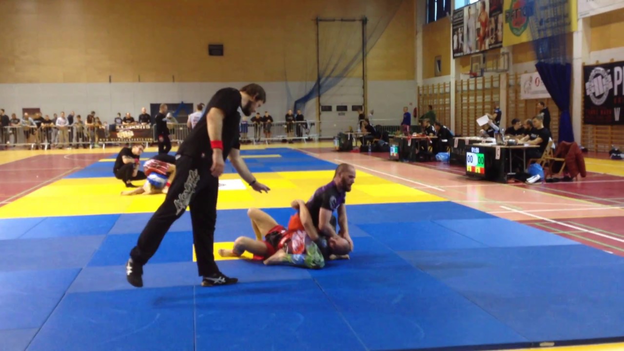 II Mistrzostwa Europy CBJJP 2016, finał purpury masters no gi -67kg