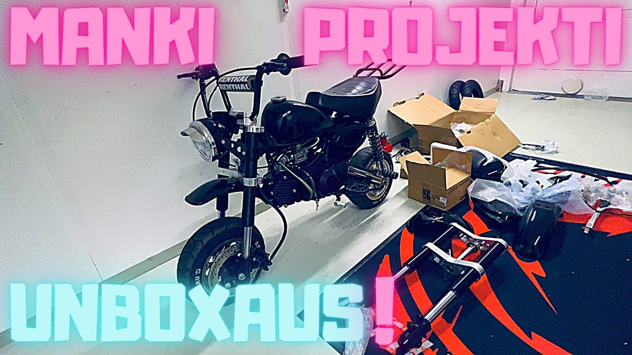 UUSIEN OSIEN UNBOXAUS | MANKI PROJEKTI #1