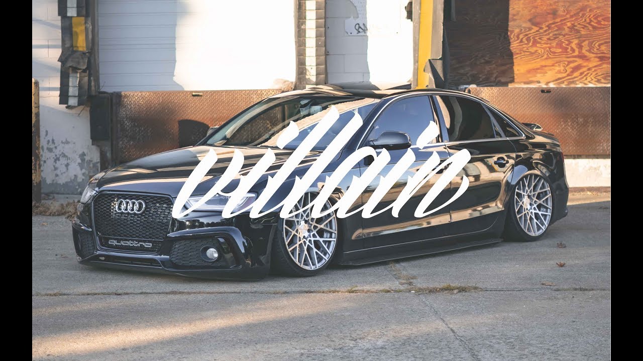 BAGGED AUDI A4 ( slammed ! - villain crew )