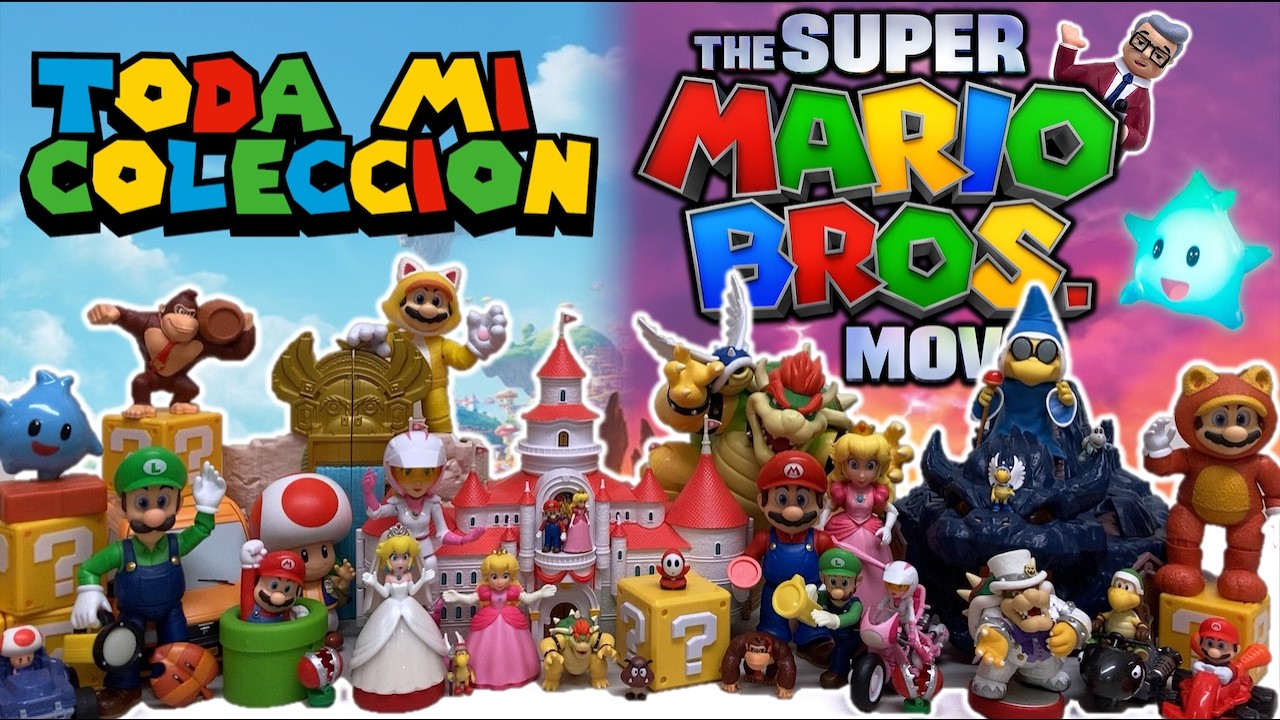 Mi Colecci&oacute;n de SUPER MARIO BROS MOVIE (2023-2026) | TODOS Mis JUGUETES de la Pel&iacute;cula - TOY SHOTS