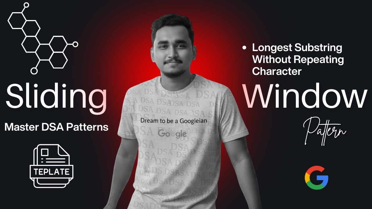 Episode 12 : Sliding Window Pattern for Beginners | Longest SubString Without Repeating Character