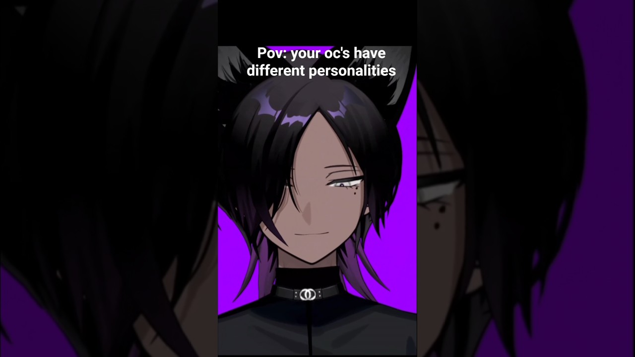 pov your oc's have different personalities #envtuber #jpvtuber