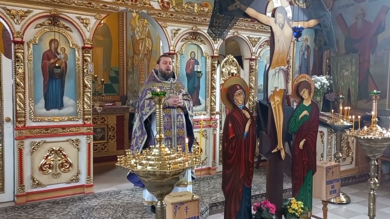 Вінниця. Храм св. прп. Серафима Саровського. Літургія за чином свт. Іоана Золотоустого. 28 лют 2026р