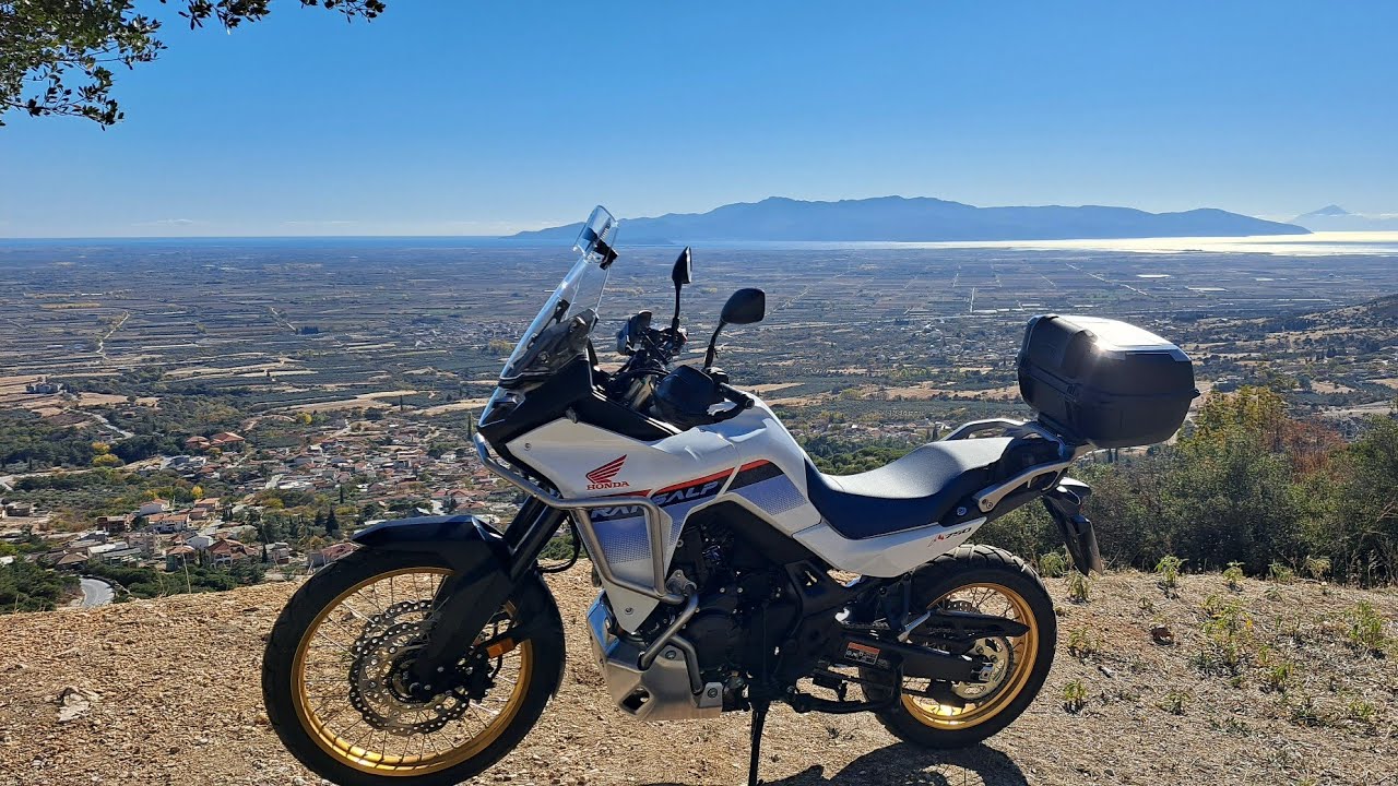 HONDA TRANSALP 750 !!! SUNDAY RIDING!! GREECE 🇬🇷