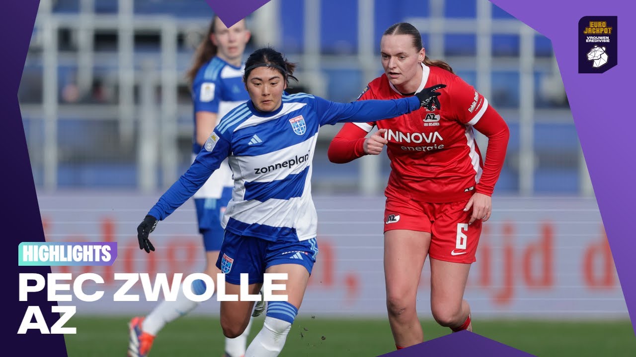 SCHITTERENDE VRIJE TRAP! 😍 | Highlights PEC Zwolle - AZ