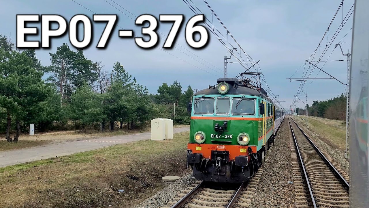 [ PKP INTERCITY ] Rarytas EP07-376 - Chotom&oacute;w - Paprykowe Filmy