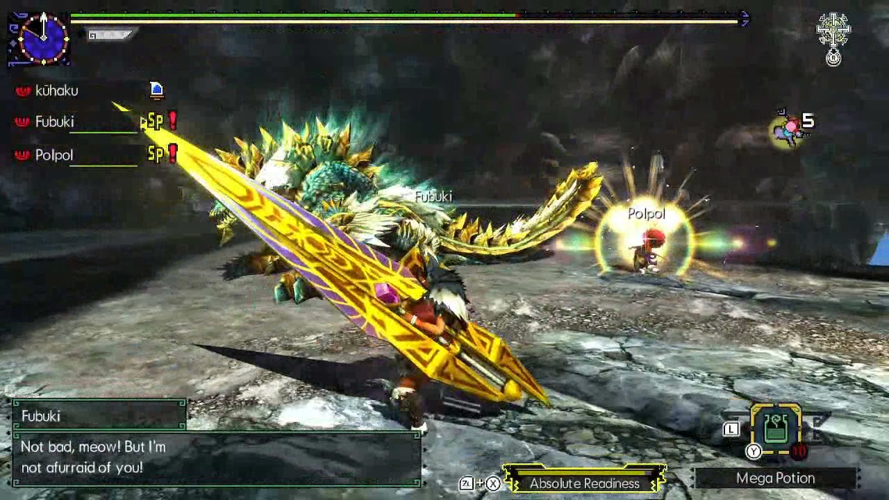 MHGU you cannot stop Adept Lance