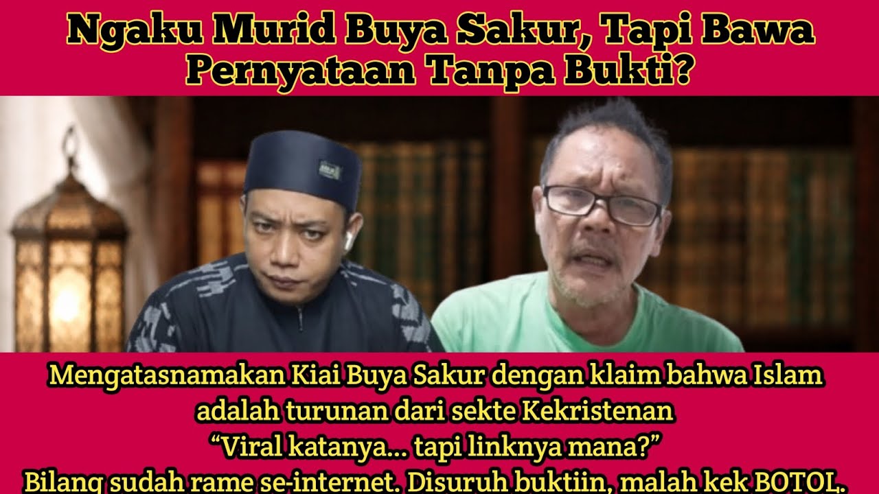 Ngaku Viral, Tapi Tak Bisa Tunjukkan Bukti! | Diskusi Lintas Agama