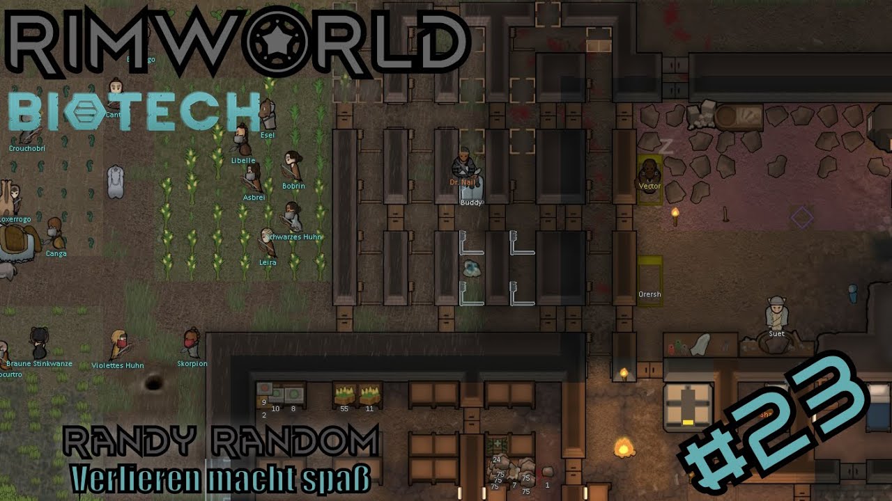 Sharawul Dreht richtg durch und Dr. Nail ebenfalls!  | Start 3 Tag 19 | RimWorld: Randy Random VmS