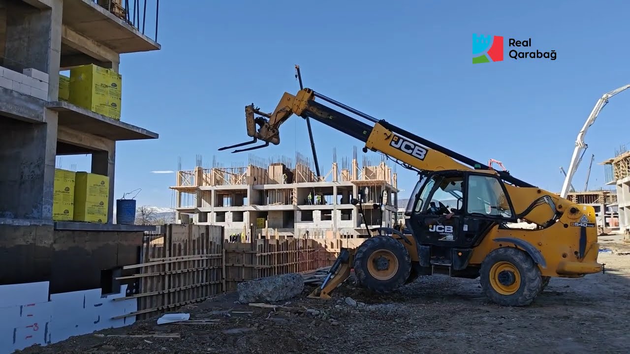 Ağdamda  5-ci yaşayış məhəlləsində 1074 mənzil tikilir