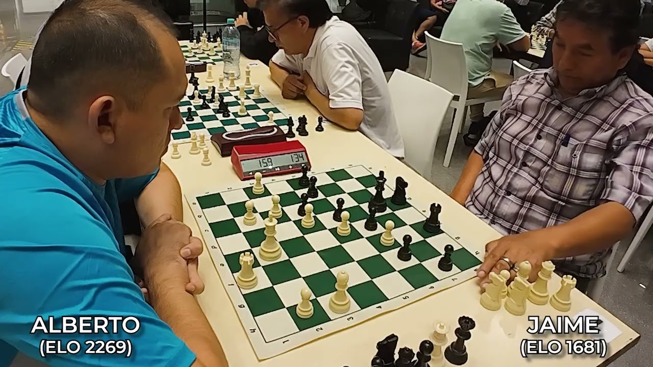 III BLITZ:  Ronda 1 - Alberto (2269) vs Jaime (1681). 5' + 3