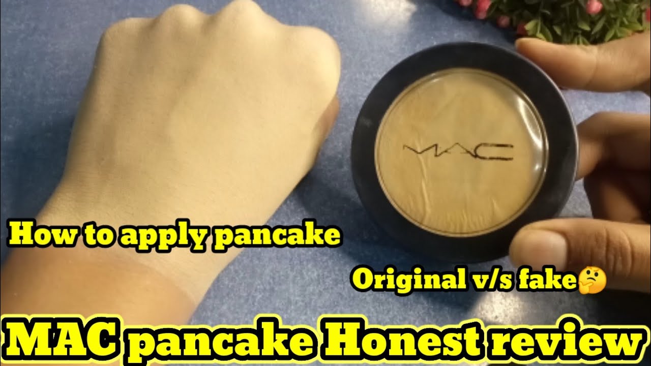 Mac Pan cake review || how to use Mac wet cake || mac base lagane ka parlour secret method