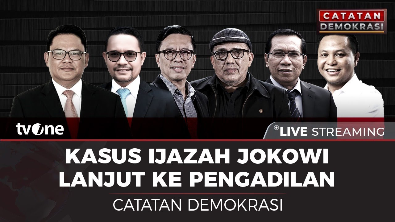 [LIVE] Kasus Ijazah Jokowi Lanjut ke Pengadilan | Catatan Demokrasi tvOne
