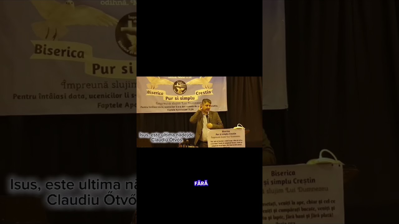 Isus este ultima nădejde 