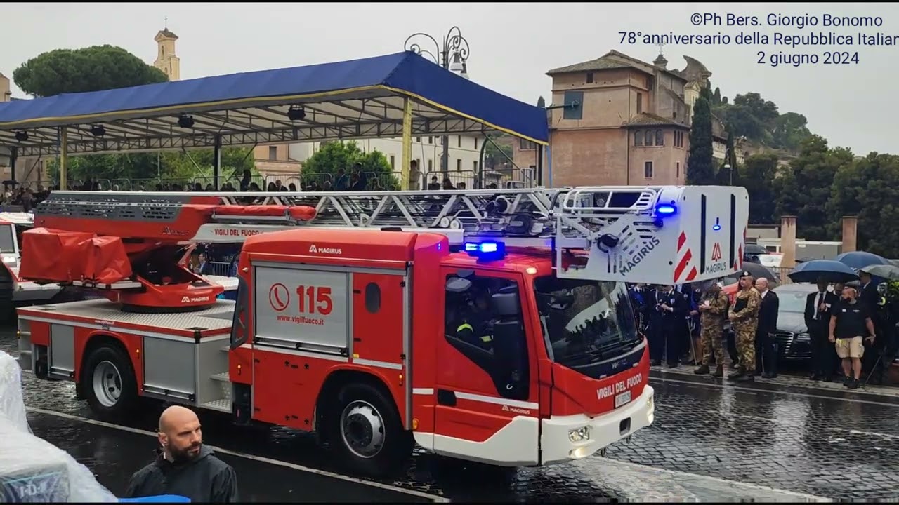 Mezzi della Polizia di Stato,della Polizia Penitenziaria e Vigili del Fuoco. I Reparti a cavallo