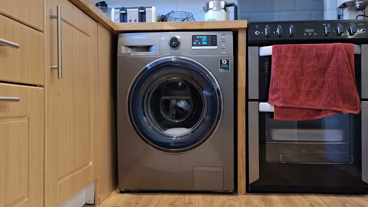 Samsung Ecobubble daily wash 1400 spin full cycle