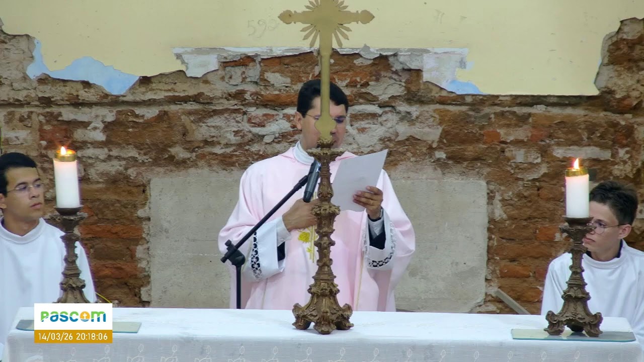 SANTA MISSA AO VIVO | 4º Domingo da Quaresma | Sabado | 14/03/2026 às 19h00
