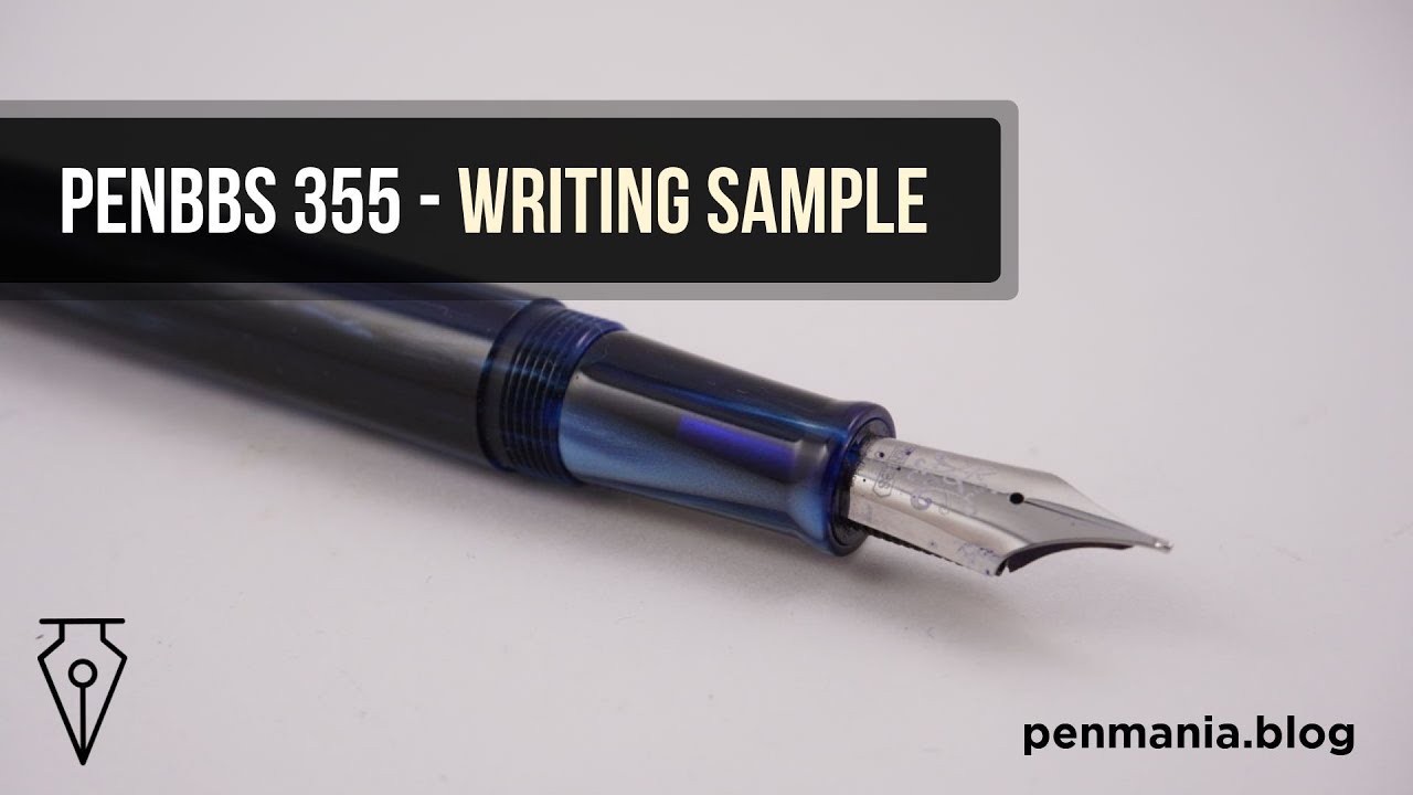 PenBBS 355 - Writing sample