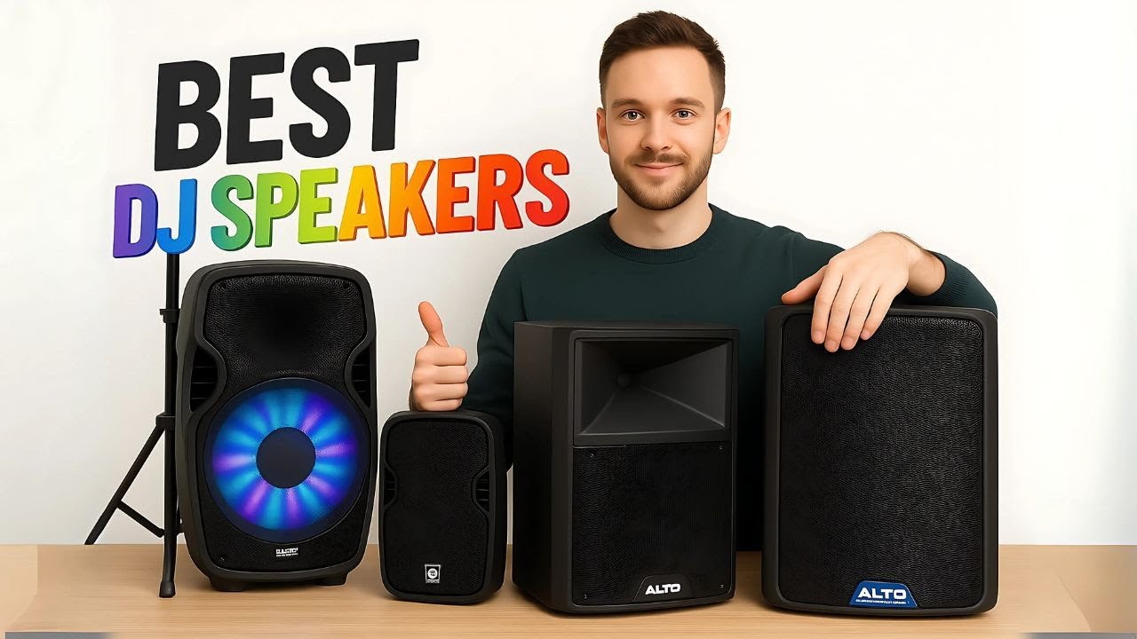 Best DJ Speakers 2025 🔊 | Top 5 DJ PA Speakers for Powerful Sound & Bass