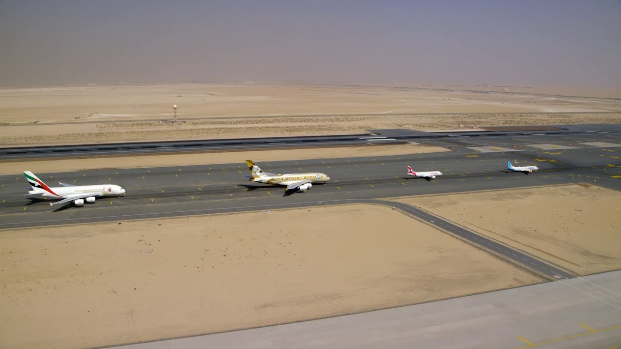 #UAETogether Formation Flight | Behind the scenes | Emirates Airline
