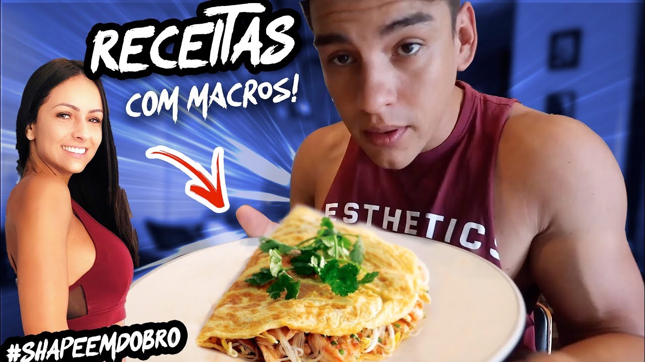 DIA COMPLETO DE DIETA FLEX&Iacute;VEL! 😋 #SHAPEEMDOBRO ep 02