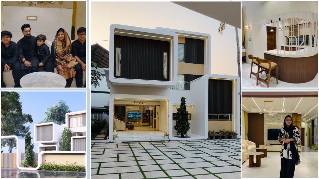 ഇതുവരെ കണ്ടിട്ടില്ല ഇതുപോലൊരു വീട്/3750 sqft/Stunning Interiors /Trending design /Home tour 