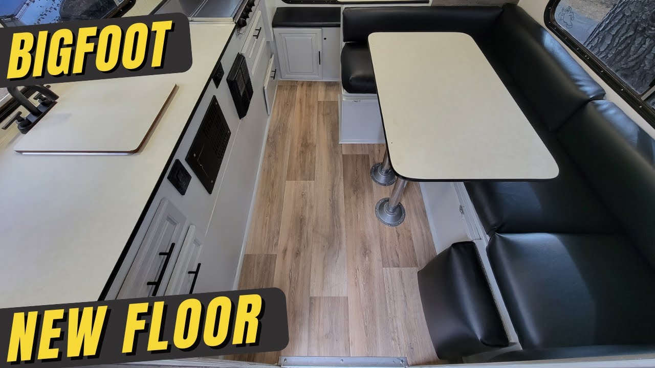 Bigfoot Truck Camper Floor Replacement