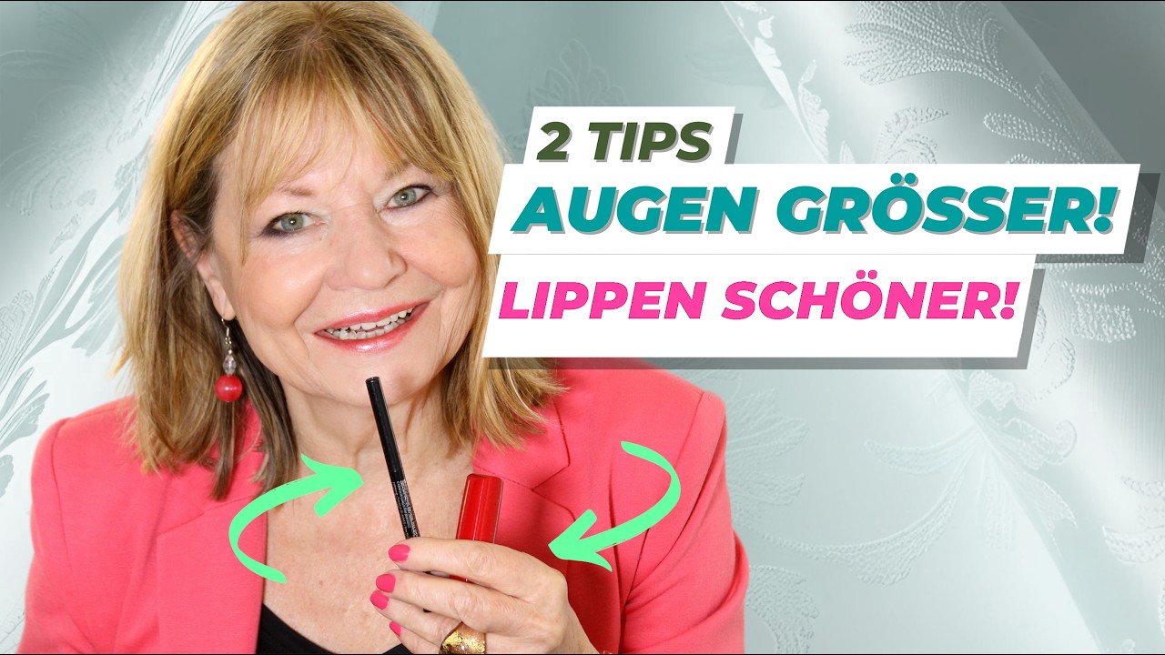2 geniale Profi-Tricks für größere Augen & schönere Lippen!