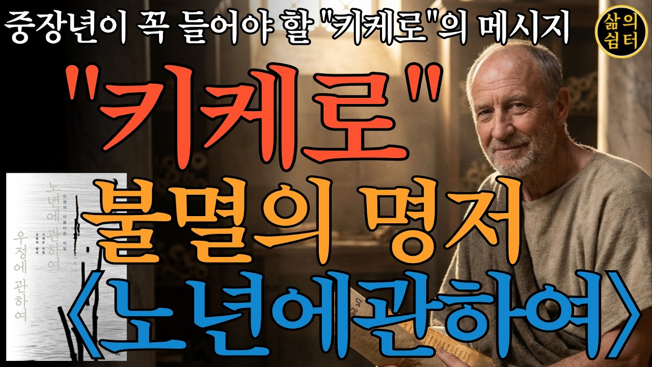 키케로가 전하는 노년의 지혜와 행복. #키케로 #노년의지혜 #중장년 #50대 #60대 #노년에관하여 #고전철학  #행복한노년 #로마철학 #시니어 #인생이모작 #죽음 #고전명저