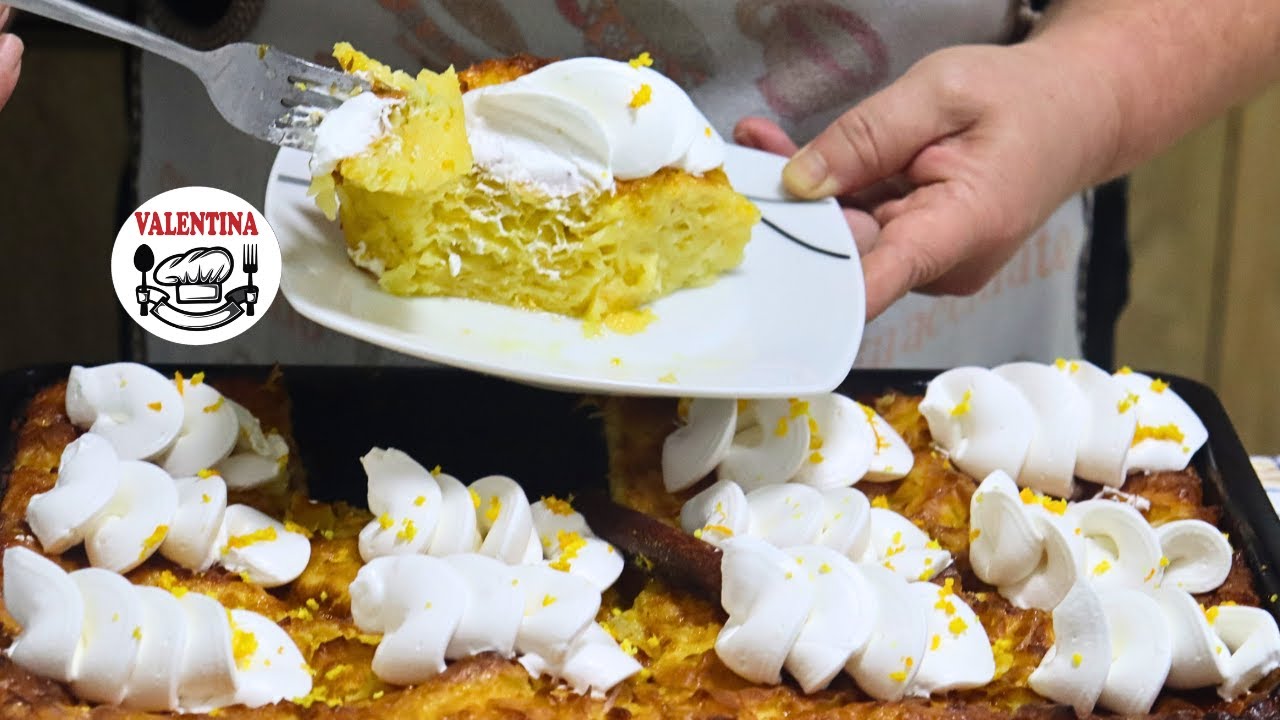 Ako imate 10 min.Pripremite-PORTOKALOPITU NEVIĐENO SOČNI KALAČ❗RECEPT-Grčkog kuvara-dezert iz snova👌
