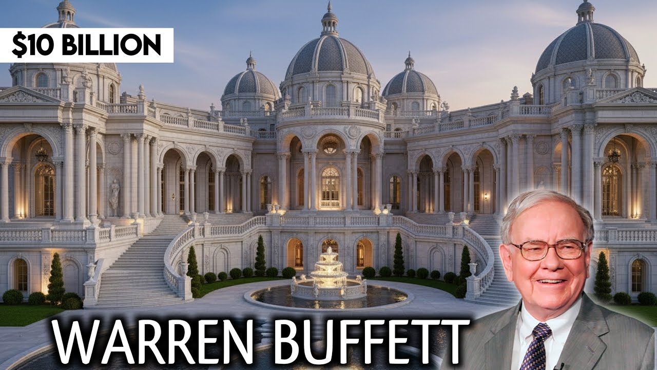 Inside Warren Buffett’s $10 Billion-Dollar Private Palace You’ve Never Seen