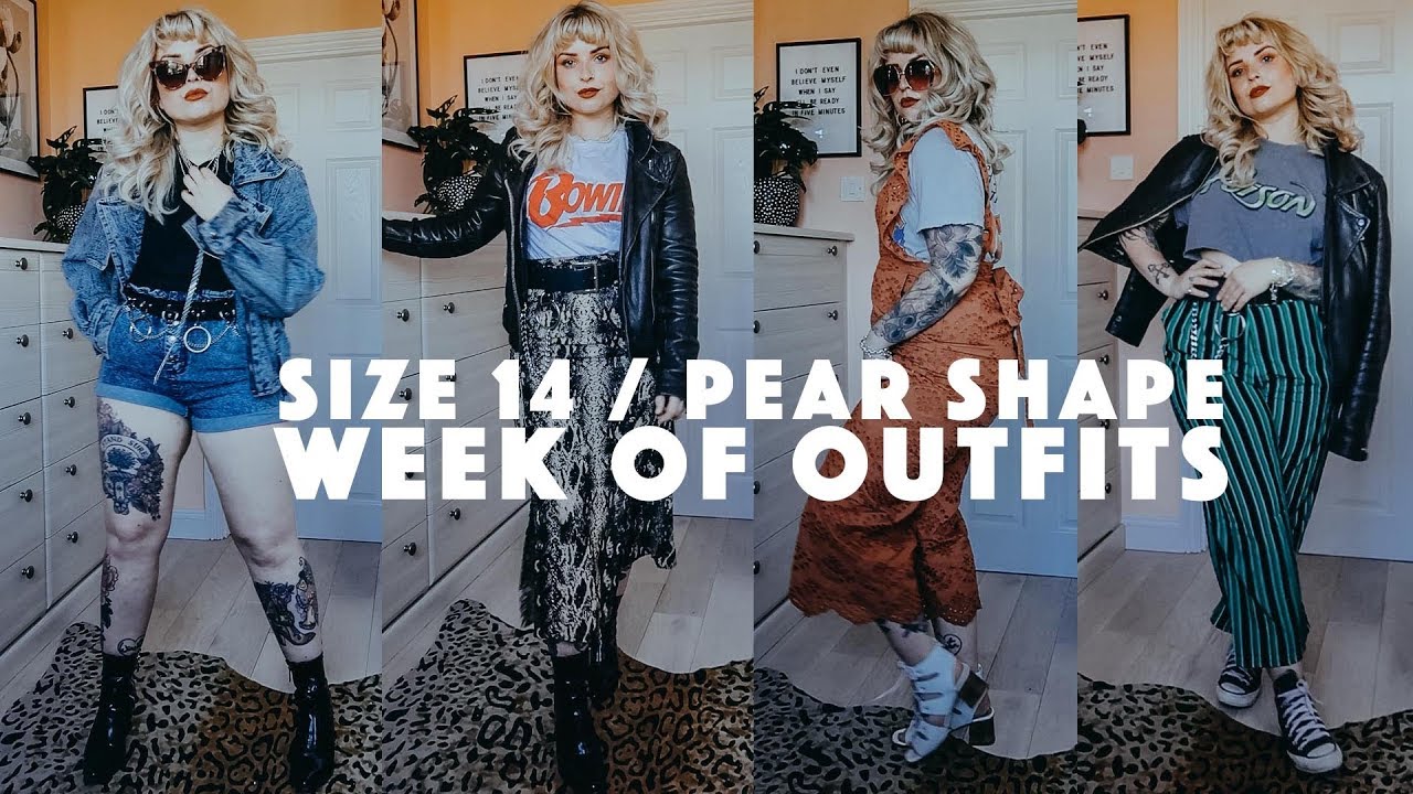SIZE 14 / PEAR SHAPE OUTFIT IDEAS