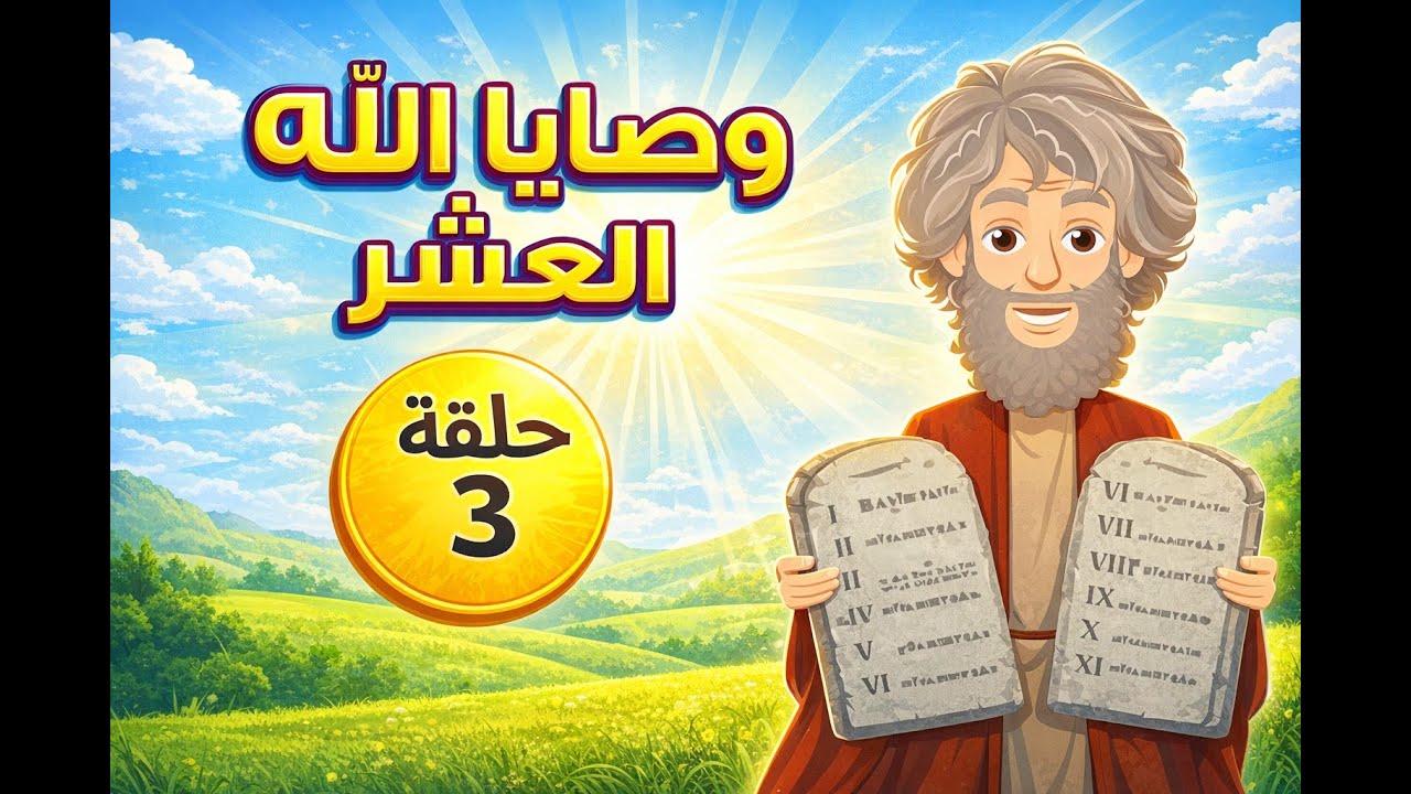 تعرف على الوصايا العشر بطريقة سهلة  | The Ten Commandments - Episode 3 | وصايا الله العشر - حلقة  ٣