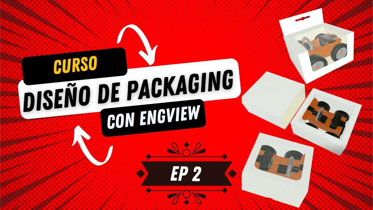 Diseño de empaques diferentes para un mismo objeto en 3D