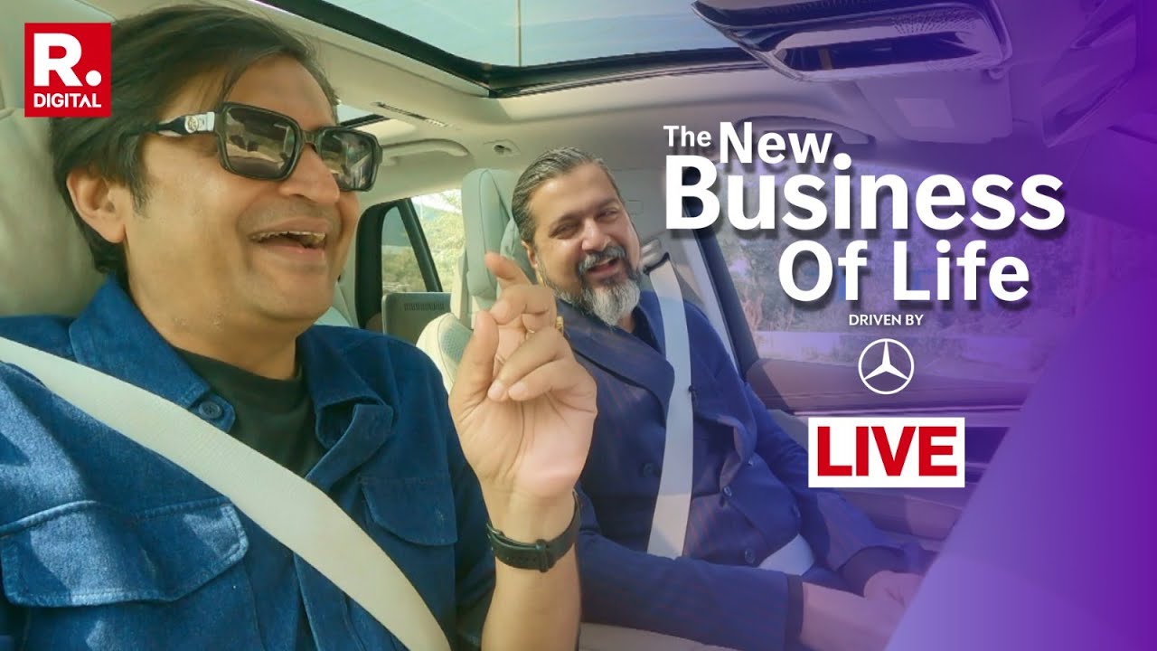 Arnab And Ricky Kej's Unmissable Drive In A Mercedes-Benz On The New Business Of Life | MUST WATCH