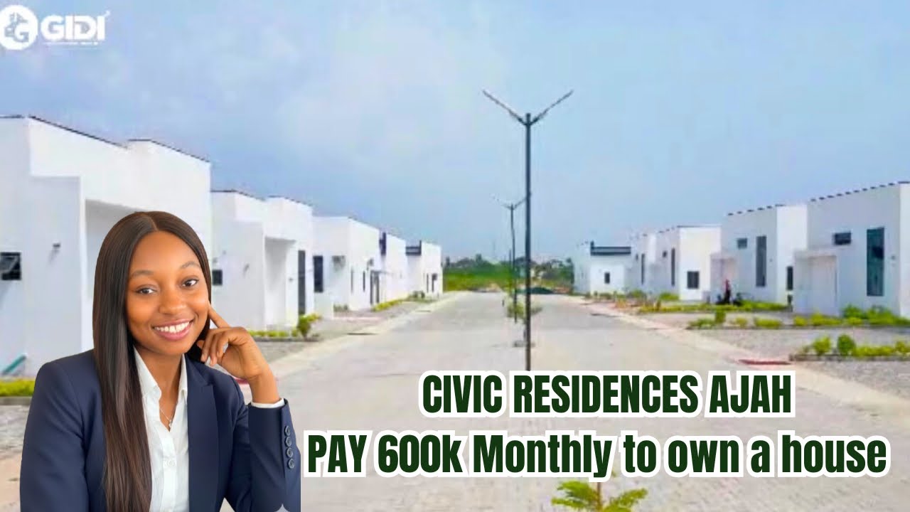 Mortgage Payment Options Available at Civic Residences Ajah. Bungalows and Duplexes for Sale