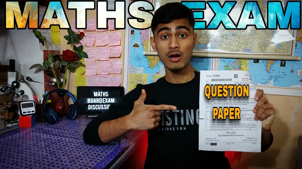 HARDEST Maths Paper ? 😭 CBSE Class 10th Maths Exam Review 💀 Disappointed ?