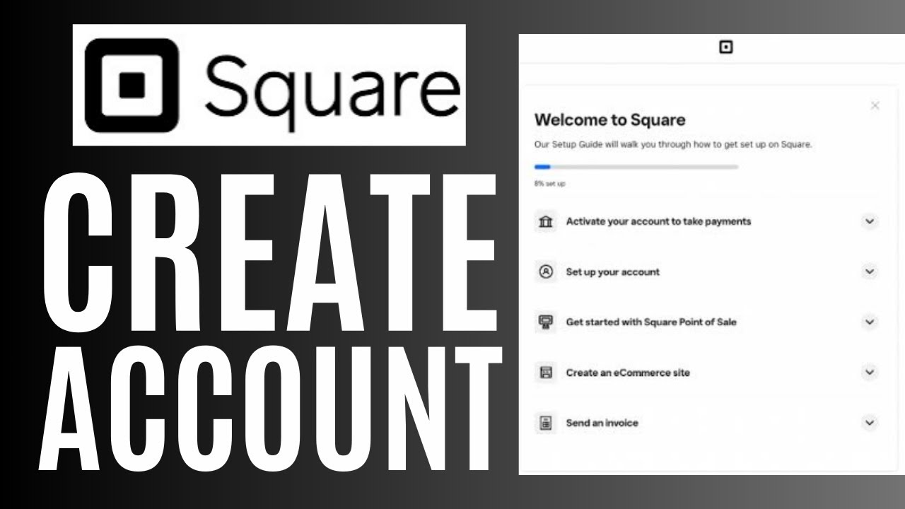 How to Open Square Up Bank Account